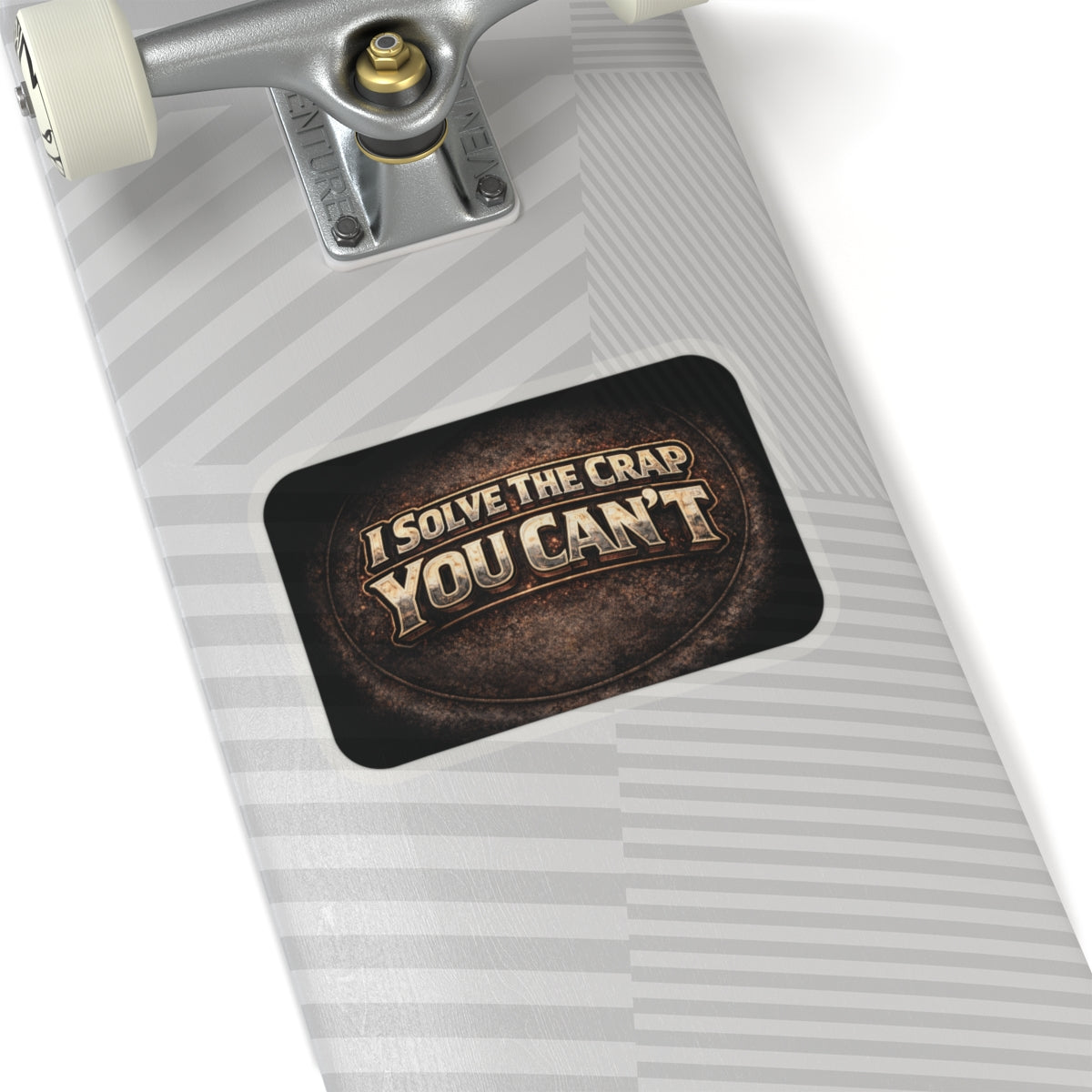 I Solve the Crap You Can’t Sticker, Plumber Hardhat Stickers