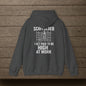 'Scaffolder: I Get Paid to Be High at Work' Hoodie, Funny Motivational Sweater