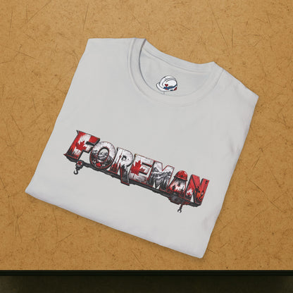 “Foreman” Canadian T-Shirt, Foreman Canada Pride Short Sleeve