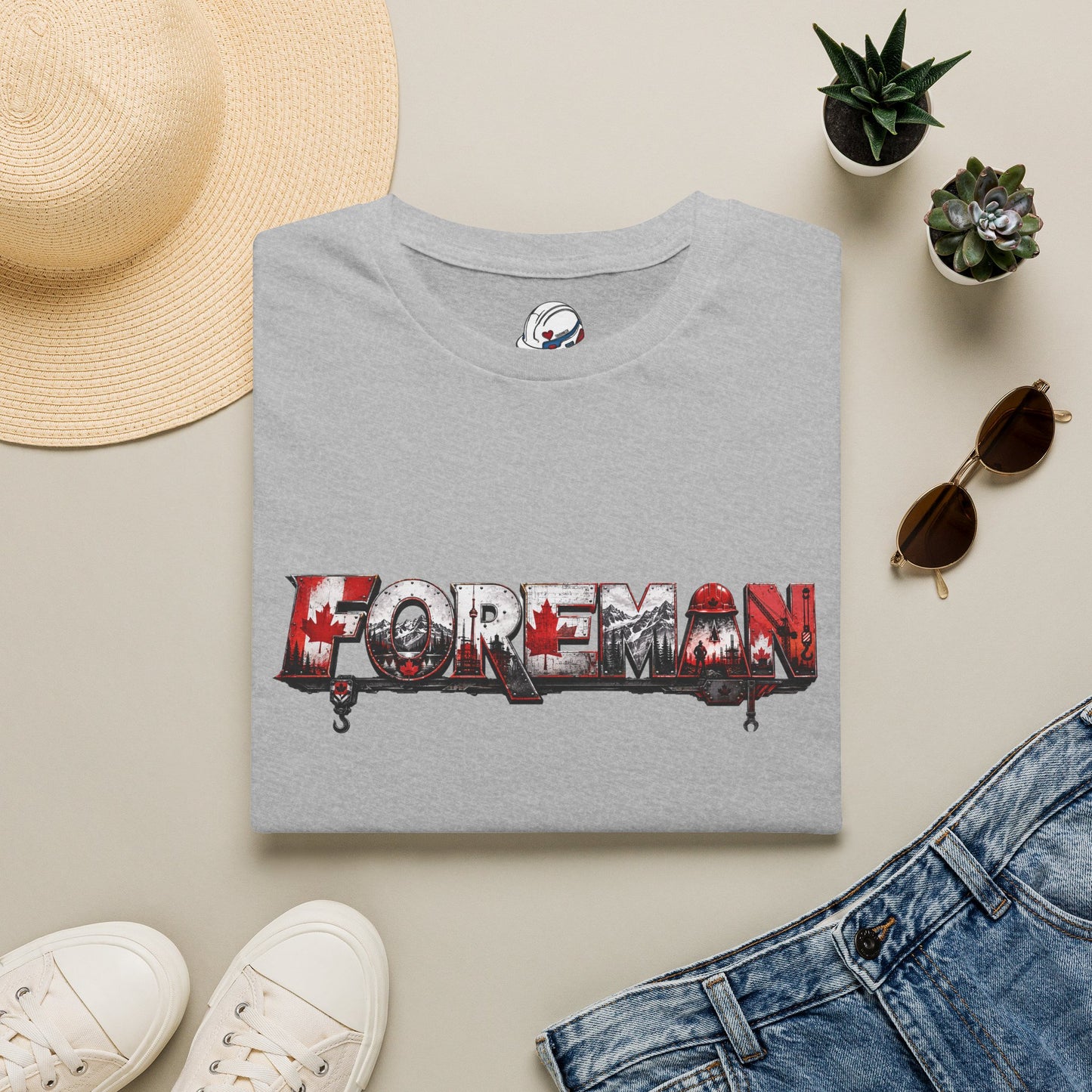 “Foreman” Canadian T-Shirt, Foreman Canada Pride Short Sleeve