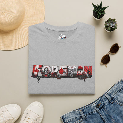 “Foreman” Canadian T-Shirt, Foreman Canada Pride Short Sleeve