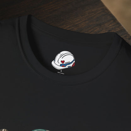 Insulator Cutaway Glass Insulator and Power Line T-Shirt