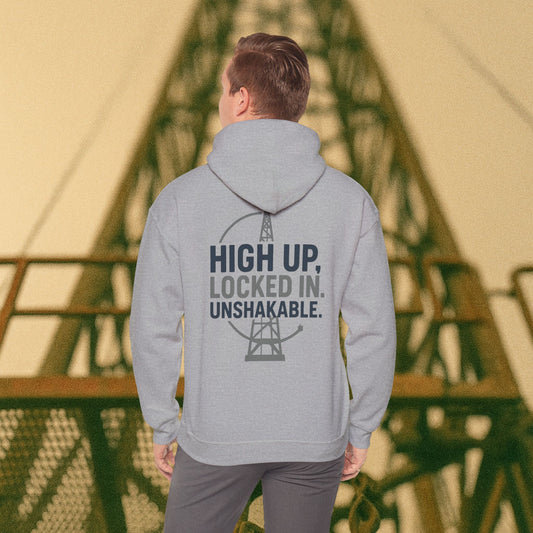 “High Up Locked In Unshakable” Hoodie, Derrickhand Sweater