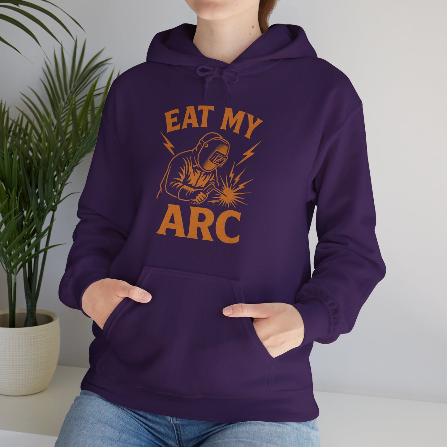 'Eat My Arc' Men's Hoodie, Funny Sweater
