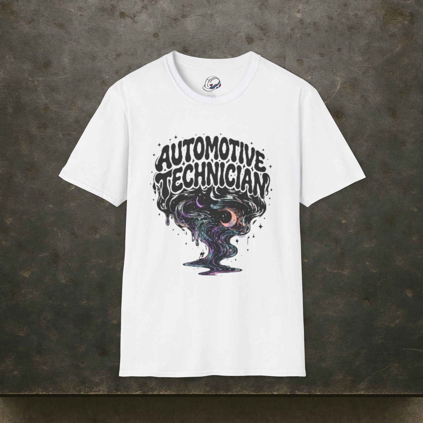Automotive Technician T-Shirt, Mechanic Cosmic T-Shirt