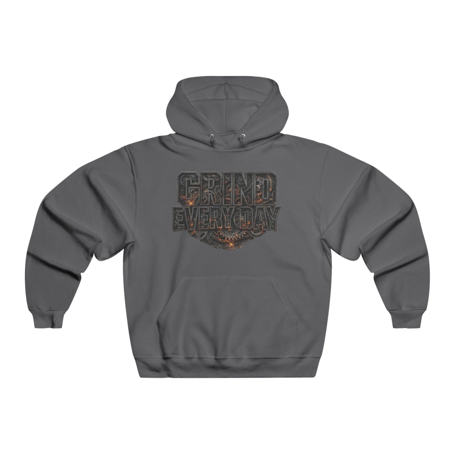'Grind Every day' Men's Hoodie, Motivational Sweater