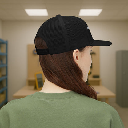 Electrician Skeleton Hands Embroidered, Electrical Micrometer Cap