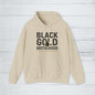 'Black Gold Brotherhood' Hoodie, Motivational Sweater