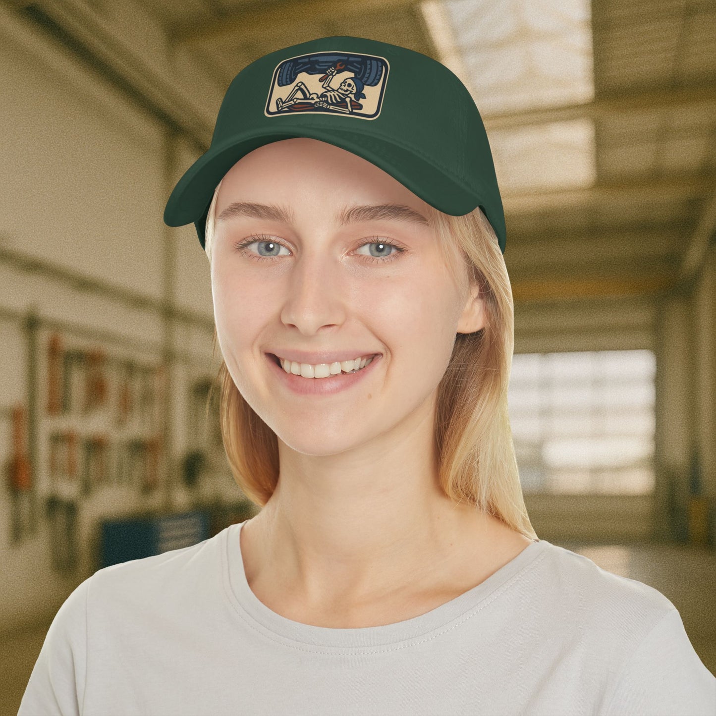 Auto Technician Under the Lift hat, Automotive Tech cap