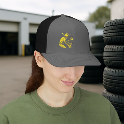 Embroidered Skeleton Auto Technician hat, Automotive Technician cap