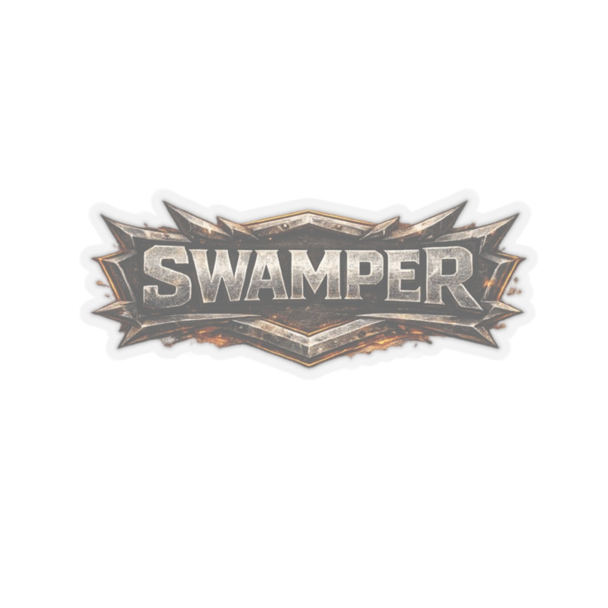 Swamper Sticker, Swamping Pride Hardhat Stickers