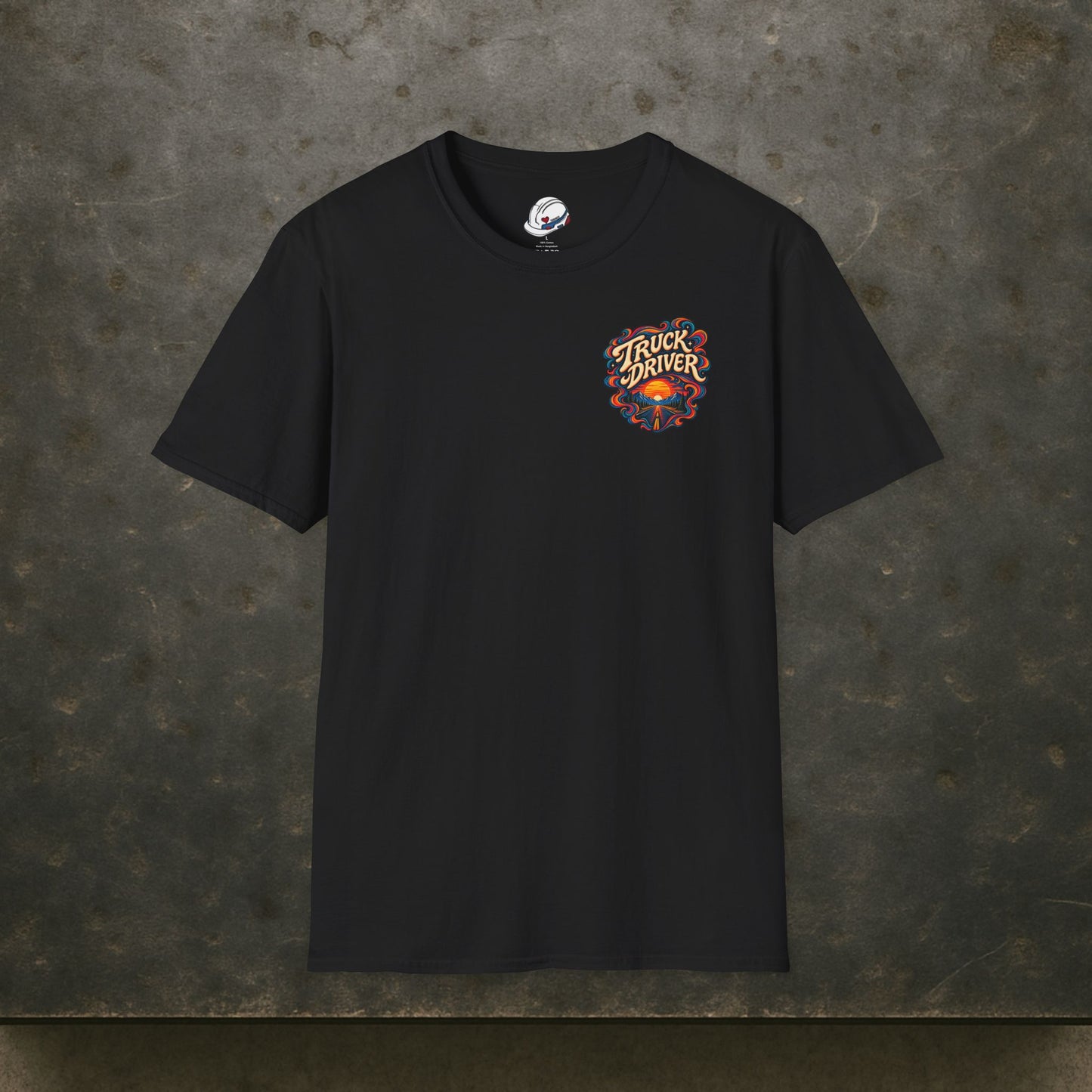Miles Don’t Lie Semi Driver T-Shirt, Truck Driver Graphic Tee Shirt