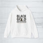 'Black Gold Brotherhood' Hoodie, Motivational Sweater