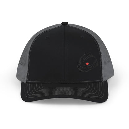 Hard Hat Heart Hat, Blue Collar Pride Hat
