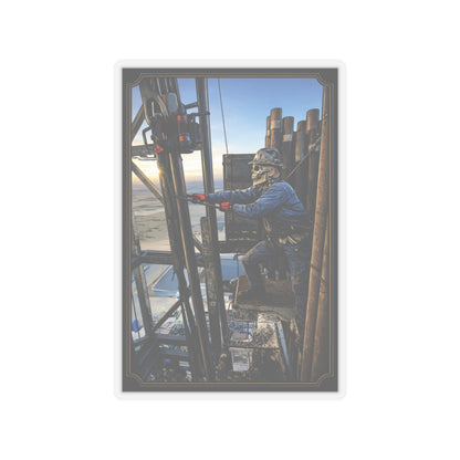 Motorhand Skeleton Sticker, Motor Hand Pride Hardhat Stickers