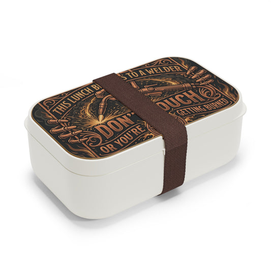 Welder's Lunch: Don't Touch' Lunch Box, Welder Funny Food Storage