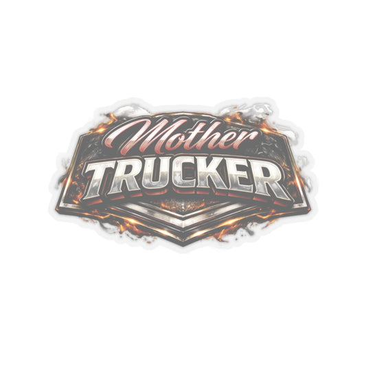 Mother Trucker Sticker, Truck Driver Hardhat Stickers