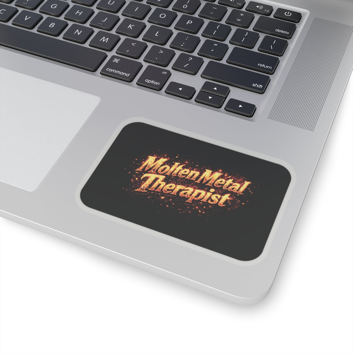 Molten Metal Therapist Sticker, Welder Hardhat Stickers