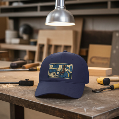 Driller Gauge Panel hat, Driller Skeleton cap